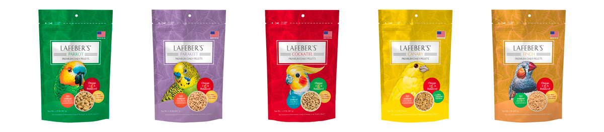 Nourriture pour oiseaux exotiques, perroquets, perruches, cockatiels, pinsons, etc.